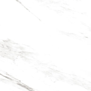 A white marble floor with some black lines
