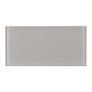 A gray tile wall with no white grout.