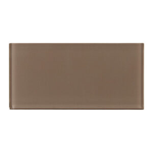 A brown tile wall with no background.