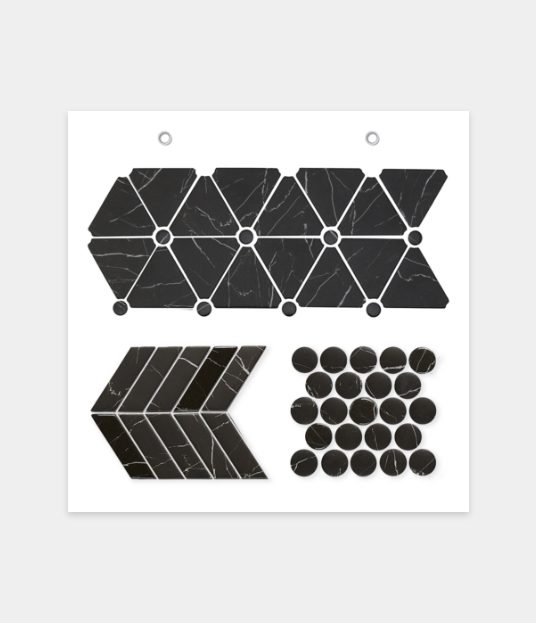 Simple Stone Nero grid card