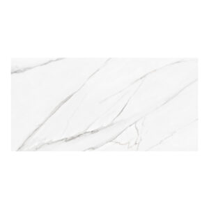 A white marble tile with some gray lines