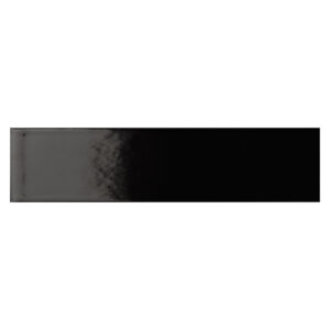 A black strip of paper with the word " black ".