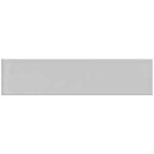 A white tile background with a black stripe.