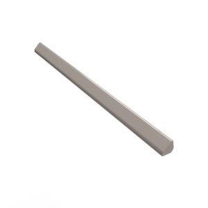 A piece of metal that is sitting on top of the ground.