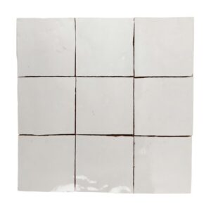 Alabaster 4x4 Mosaics